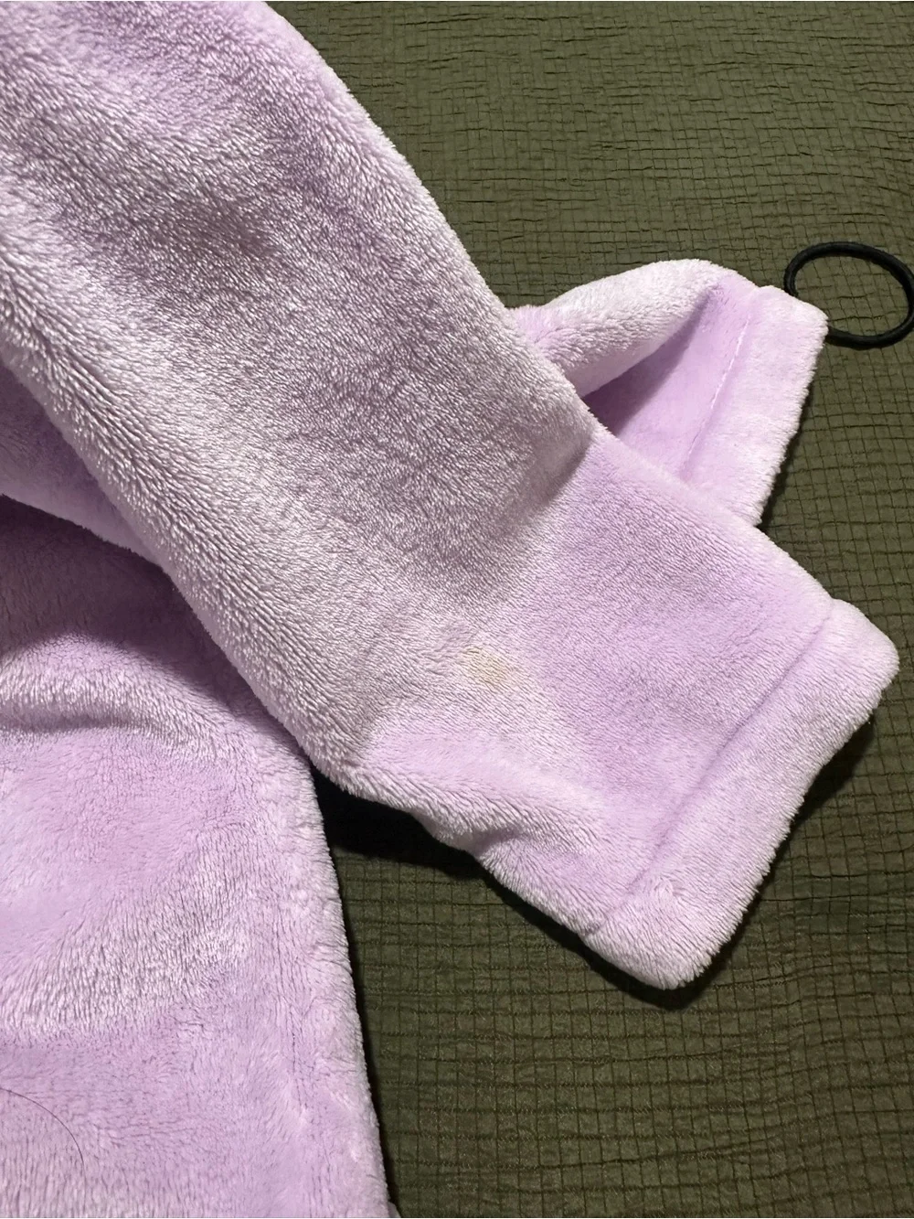 Soft Lavender Hooded Kids Pajama Robe